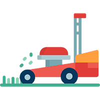A lawn mower