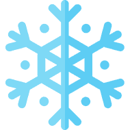 An icon of a snowflake