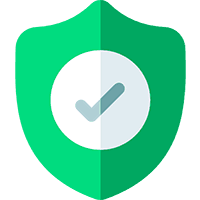 Shield with a checklist
